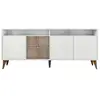 Image de Buffet en aggloméré 4 portes milan blanc 845HCT5321