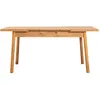 Image de Table A Manger - Santiago - Extensible - Rectangulaire - 4 Personnes - 120 X 77 X 75 Cm - Pin Atlantique