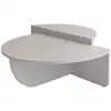Image de Table Basse En Bois 2 Niveaux Modulables Podila 90cm-blanc