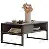 Image de Ml34 table basse 100 % mélamine argent 956LCS1210