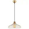 Image de Suspension Entonnoir Rizis D36cm Métal Or