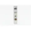 Image de Etagères bibliothèque d'angle igora l25xh160cm blanc 835PUQ3695