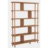 Image de Étagère bibliothèque bois clair mouka 120cm