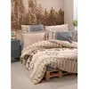 Image de Parure De Lit - 129ctn64221 - Housse De Couette 220 X 240 Cm + 2 Taies D'oreiller - 100% Coton Ranforcé - Beige