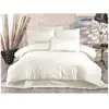 Image de Parure de lit - 1 housse de couette 220 x 240 cm + 2 taies d'oreiller 60 x 60 cm - 80% coton, 20% polyester - creme ASI8683342999304