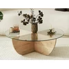 Image de Table basse en verre trempé - Naturel clair et Transparent - AYSUN