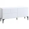 Image de Buffet 5 portes blanc l150 cm - glise 393MRD1315