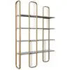 Image de Bibliotheque Baroque - Sierra - 124 X 182 X 26 Cm - Glam Jaune