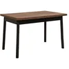 Image de Table A Manger - Oliver - Extensible - Rectangulaire - 4 Personnes - 120 X 77 X 75 Cm - Noir