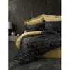 Image de Parure De Lit - 129ctn64268 - Housse De Couette 220 X 240 Cm + 2 Taies D'oreiller - 100% Coton Ranforcé - Noir