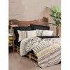 Image de Parure De Lit - 129ctn64278 - Housse De Couette 220 X 240 Cm + 2 Taies D'oreiller - 100% Coton Ranforcé - Blanc