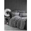 Image de Parure De Lit - 129ctn64273 - Housse De Couette 220 X 240 Cm + 2 Taies D'oreiller - 100% Coton Ranforcé - Gris