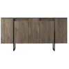 Image de Buffet Moderne 4 Portes Taky 160cm-marron