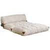 Image de Chauffeuse Convertible Elena-couleur Beige Clair-2 Places