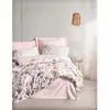 Image de Parure De Lit - 129ctn64605 - Housse De Couette 220 X 240 Cm + 2 Taies D'oreiller - Satiné 100% Coton - Poudre