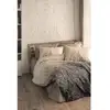 Image de Parure De Lit - 129ctn64613 - Housse De Couette 220 X 240 Cm + 2 Taies D'oreiller - 100% Coton Ranforcé - Beige