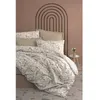 Image de Parure De Lit - 129ctn64617 - Housse De Couette 220 X 240 Cm + 2 Taies D'oreiller - 100% Coton Ranforcé - Beige