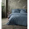 Image de Parure De Lit - 1 Housse De Couette 140 X 200cm + 1 Taies D'oreiller 60 X 60 Cm - 100% Coton Renforcé - Anthracite