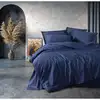 Image de Parure De Lit - 129ctn64628 - Housse De Couette 220 X 240 Cm + 2 Taies D'oreiller - 100% Coton Ranforcé - Bleu