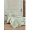 Image de Parure De Lit - 1 Housse De Couette 220 X 240 Cm + 2 Taies D'oreiller 60 X 60 Cm - 100% Coton Renforcé - Vert