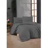 Image de Housse de couette 240x220 mansion aucune 100% coton renforcé gris anthracite 772WTN63215