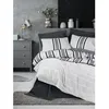 Image de Parure De Couette Blanc Gris 220 X 240 Cm