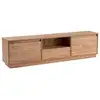 Image de Meuble tv en aggloméré 168x43,5x12,5 cm vanguard pin 241NRD1314