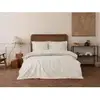 Image de Parure De Lit - 129ctn63975 - Housse De Couette 220 X 240 Cm + 2 Taies D'oreiller - Satiné 100% Coton - Beige