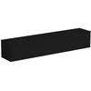 Image de Meuble TV en bois Denby - 160 x 31 x 29 cm - Noir