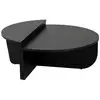Image de Table basse en aggloméré podium noir 563NRD1902