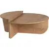 Image de Table basse en aggloméré podium chêne miel 563NRD1903