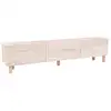 Image de Meuble tv en bois alvin - 180 x 31 x 42 cm - beige 327ODS1256