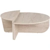 Image de Table Basse En Bois "orion" 90 X 60 X 30 Cm - Vert Cendré