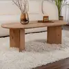 Image de Sable Table Basse 100 % Mélamine Pin Atlantique