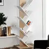 Image de Bibliothèque Tuval 066 - 100% Melamine - Chêne - 46 X 129,8 X 22 Cm