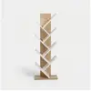 Image de Bibliothèque en bois tuval 066 - 46 x 22 x 129 cm - chêne, blanc 230TVL1402