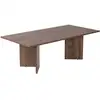 Image de Table Basse - Sabin - Venezia Walnut - Rectangulaire - Panneaux Mélaminés - Noyer Venezia - Style Moderne - Sur Pieds -