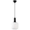 Image de Suspension lustre D BY M.RED Black - Métal et verre - Moderne - Design lumineux