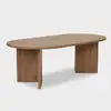 Image de Table basse moderne en mélaminé 119 x 60 cm sable - marron 668NRD1116