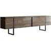 Image de Meuble Tv En Bois "luxe" 180 X 30 X 50 Cm - Pin Atlantique