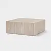 Image de Table basse carrée effet marbre prizma - beige 467NRD1102