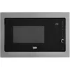 Image de BEKO - MGB25332BG - Micro-ondes Gril Encastrable - 25L - 38 x 56 x50 - Inox et verre noir