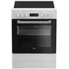 Image de Cuisinière vitrocéramique 60 cm BEKO FSE67300WCS