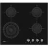 Image de Beko - table verre gaz 60cm 4 foyers noir hilw64222s - HILW64222S