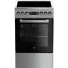 Image de Cuisinière Vitrocéramique Beko Fsm57300gx Acier