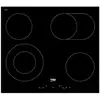 Image de Beko - table de cuisson vitrocéramique 60cm 4 feux 6900w noir hic64403t - séries b300