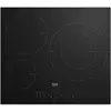 Image de Beko - table de cuisson à induction 60cm 3 feux 7200w noir hii63205mt - HII63205MT