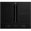 Image de Plaque aspirante - BEKO - HIXI64700UF - Induction 4 feux - 7400 W - Commandes sensitives