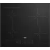 Image de Table de cuisson beko hii64200sfmt noir encastrable 59 cm table de cuisson à induction 4 foyers
