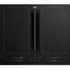 Image de Table De Cuisson Induction Aspirante Bpro 500 Verre Noir 60 Cm Beko